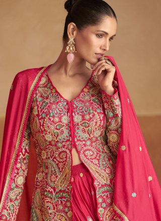 Mystical Rani Chinon Readymade Salwar Suit