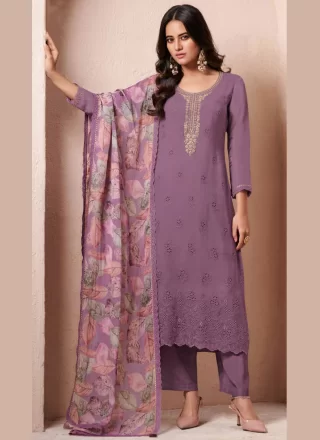 Organza Salwar Suit
