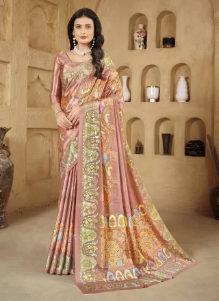 Buy Online Georgette Sea Green Classic Saree : 257842 -