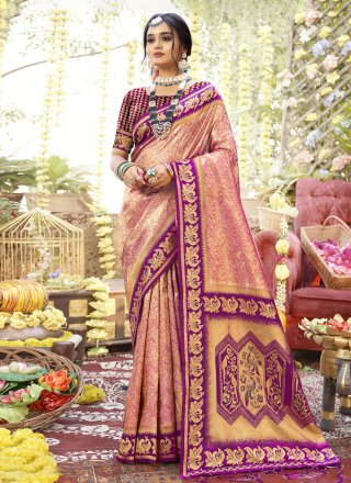 Buy Printed Traditional Saree Online : 158832 -