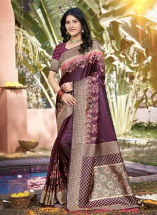 上品な Shop Floral - 210362 : Online Saree Trendy Festival Print トップス
