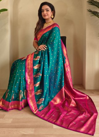 Rama Paithni Contemporary Sari