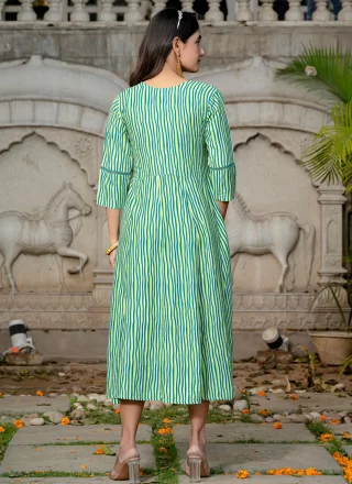 Rama Rayon Party Wear Kurti