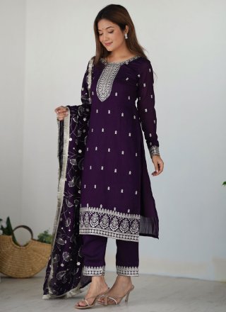 Rangoli Readymade Style with Embroidered Work