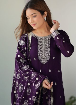 Rangoli Readymade Style with Embroidered Work