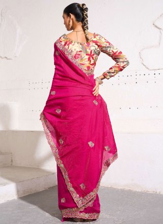 Rani Crush Classic Saree