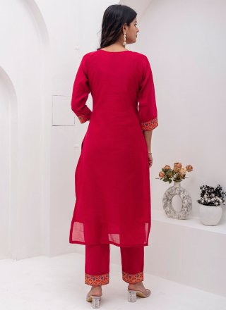 Rani Jacquard Silk Jacquard Work Salwar Suit