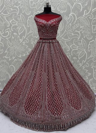 Rani Net A - Line Lehenga Choli