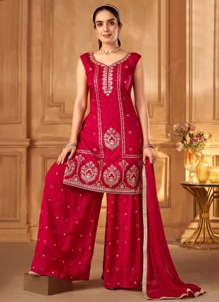Rani Silk Salwar Suit