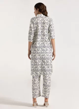 Rayon Casual Kurti with Print Work