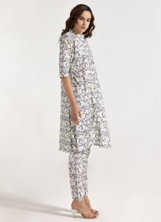 Rayon Casual Kurti with Print Work