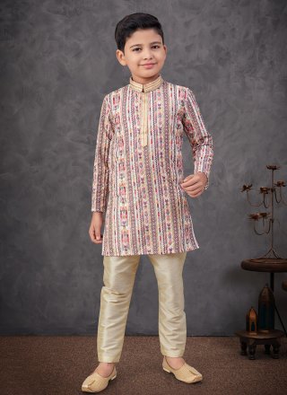 Rayon Kurta Pyjama In Multi Colour