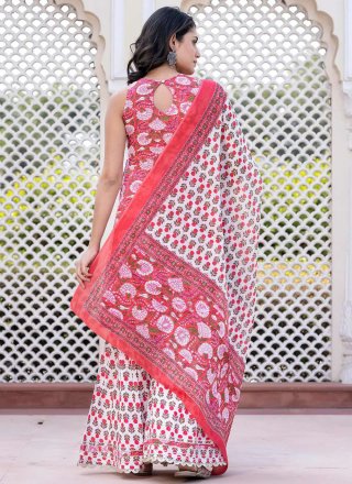 Sunshine Pink Cotton Readymade Style