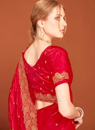 Tantalizing Rani Fandy Trendy Saree
