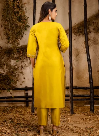Viscose Pakistani Salwar Suit with Embroidered Work