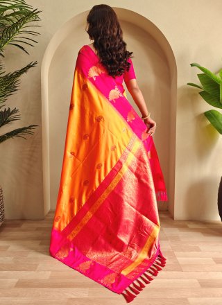 Weaving and Zari Work Silk Classic Saree