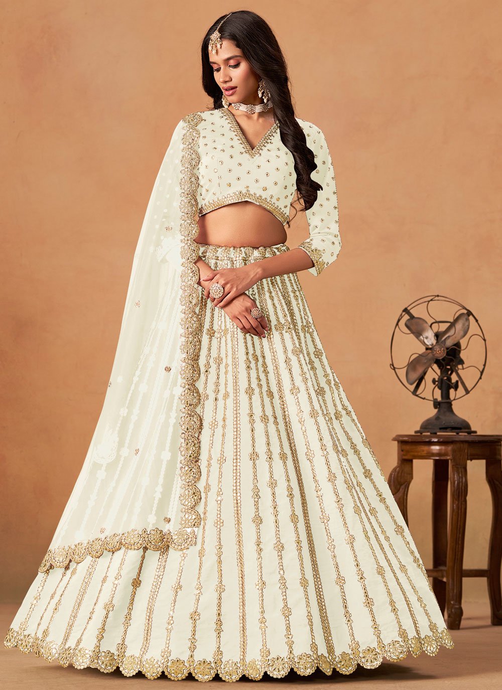 White Lehenga Online Lehenga Under 1000 Trending White Navratri