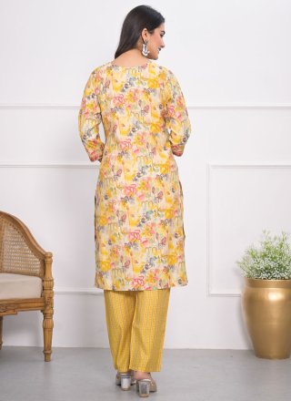 White Chanderi Designer Kurti 