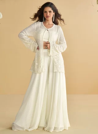 Design Palazzo Pants Pakistani Pant Style Suits Buy Off-White