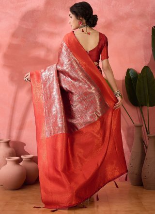 Woven Work Silk Classic Saree