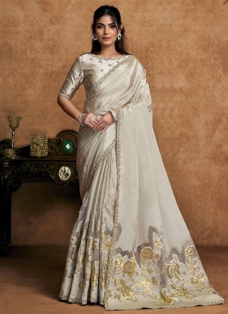 Pakistano Festa Matrimonio Abbigliamento Indiano Sari con Camicetta