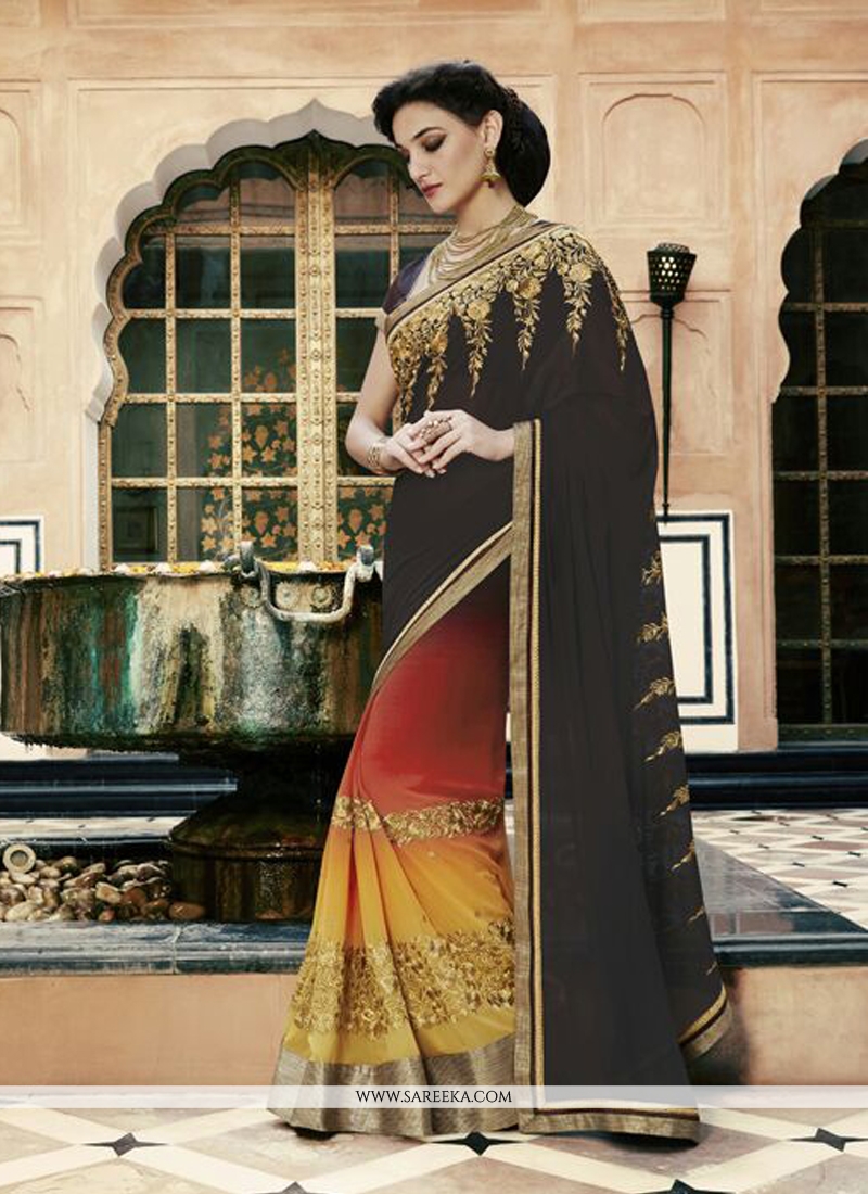 suits made from georgette sarees