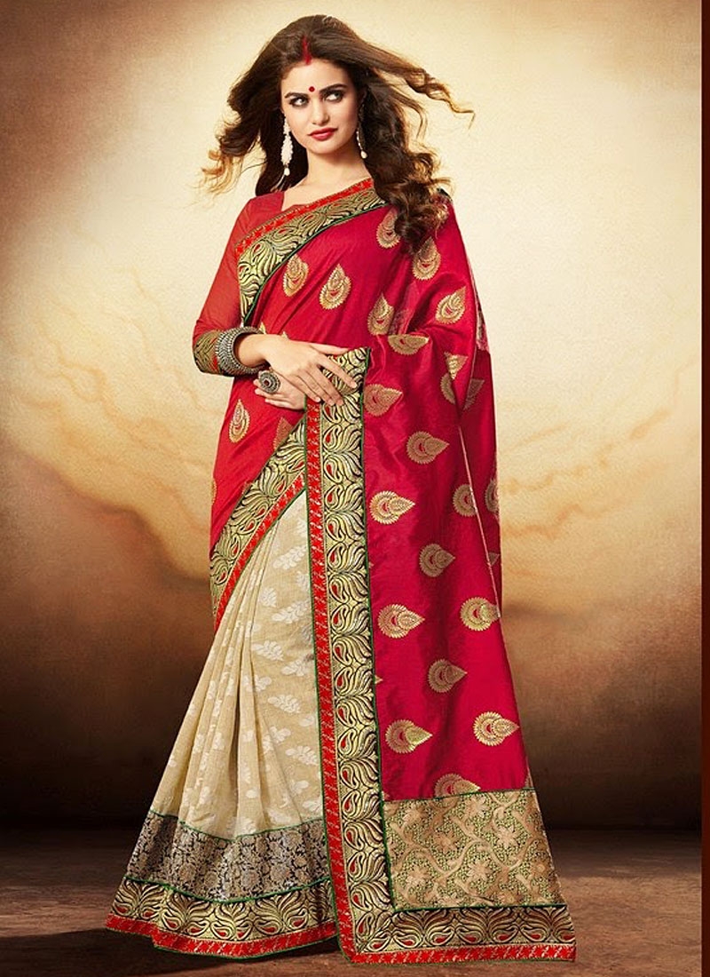 Complete Guide for Half and Half Saree – Gajiwala