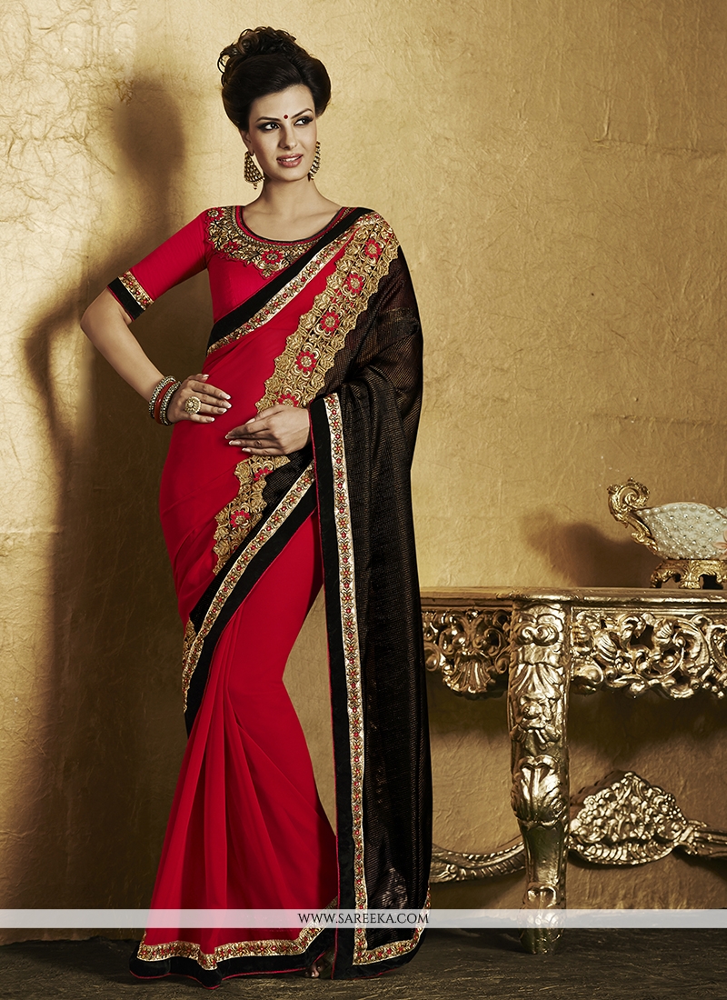 costly chiffon sarees