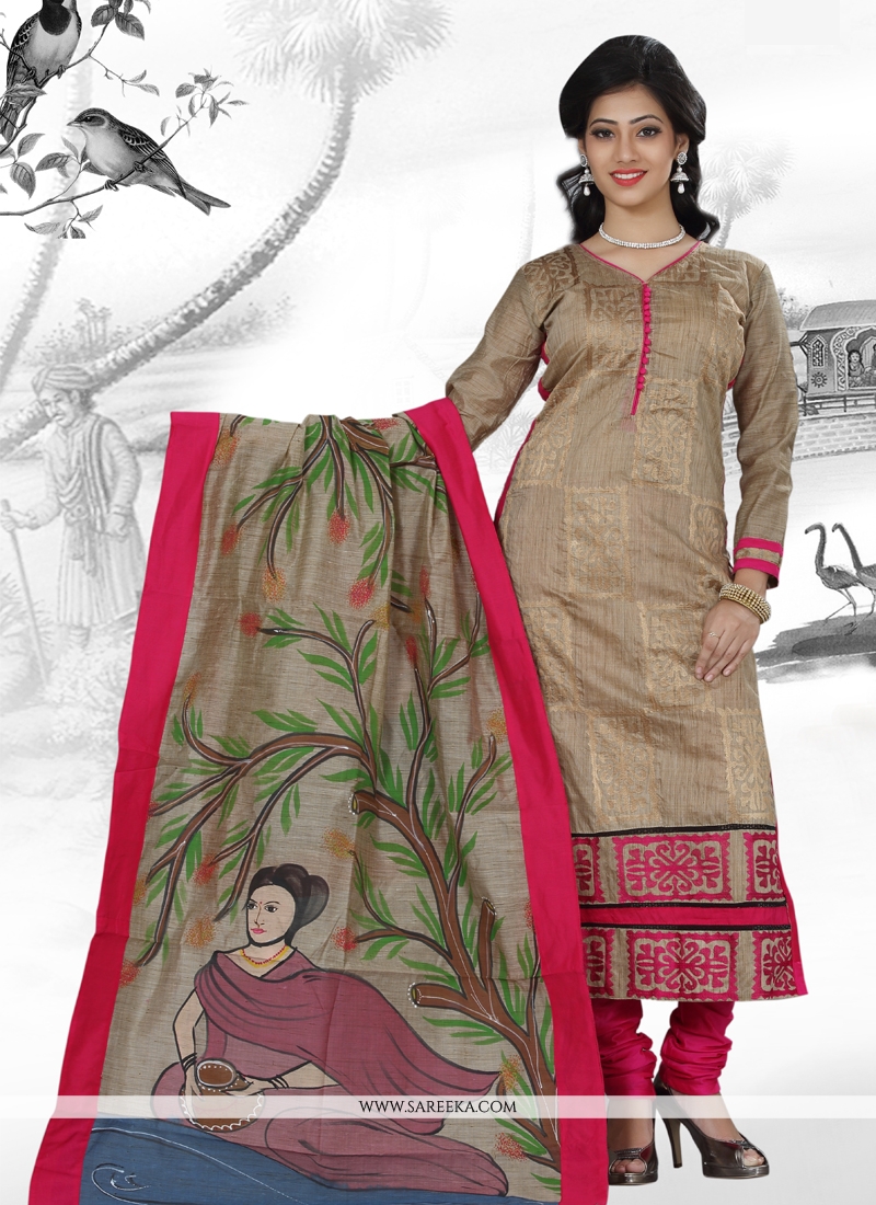 khadi churidar materials online