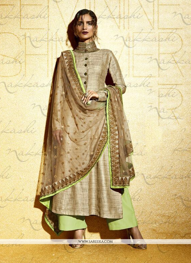 Khadi Designer Suit