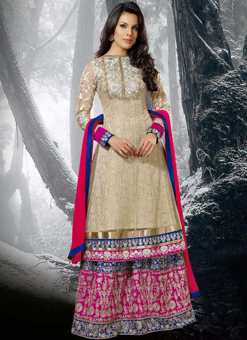 lehenga long frock