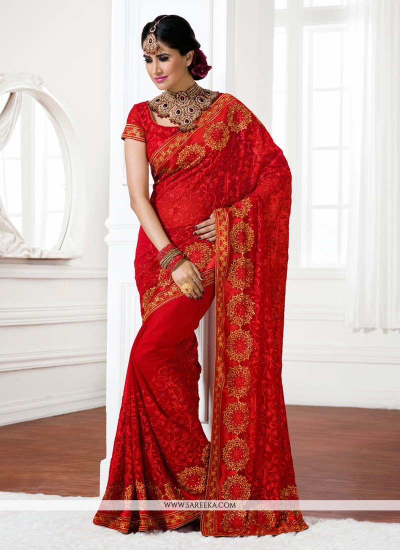 gown from chiffon saree