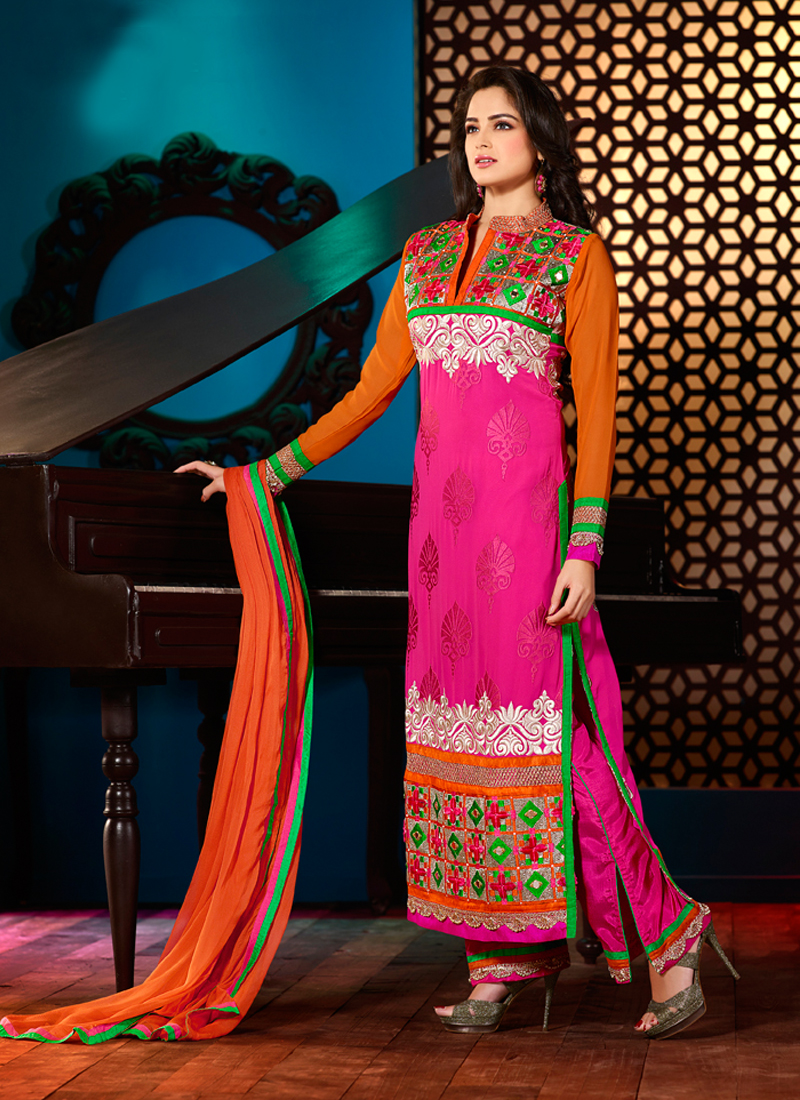 Orange Colour Kulfi Rahul NX New Latest Designer Ethnic Wear Salwar Suit  Collection 1002 - The Ethnic World