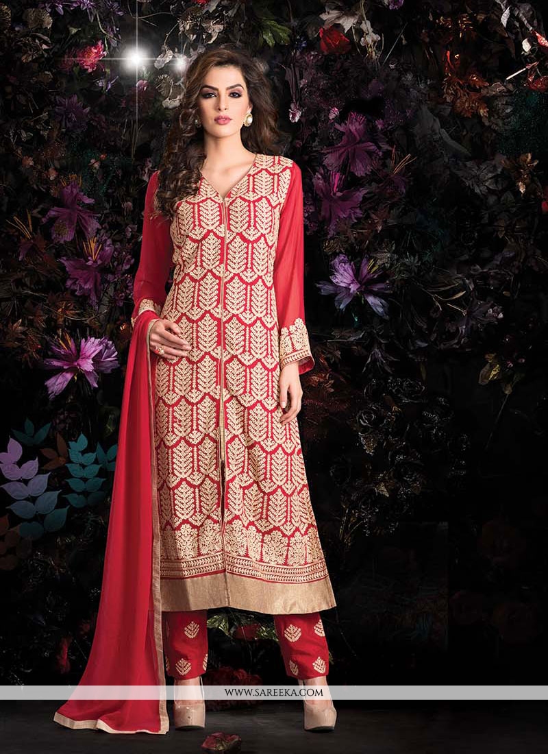 georgette suit kapda