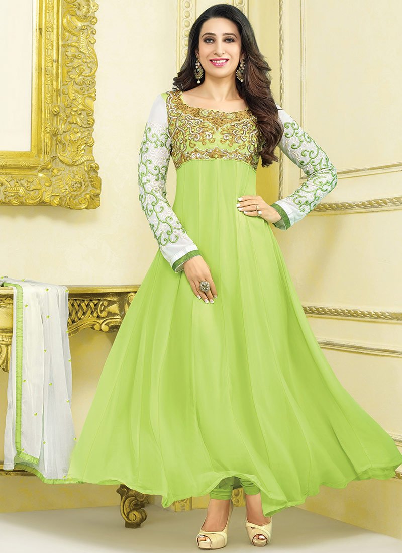 Karishma kapoor green dress best sale