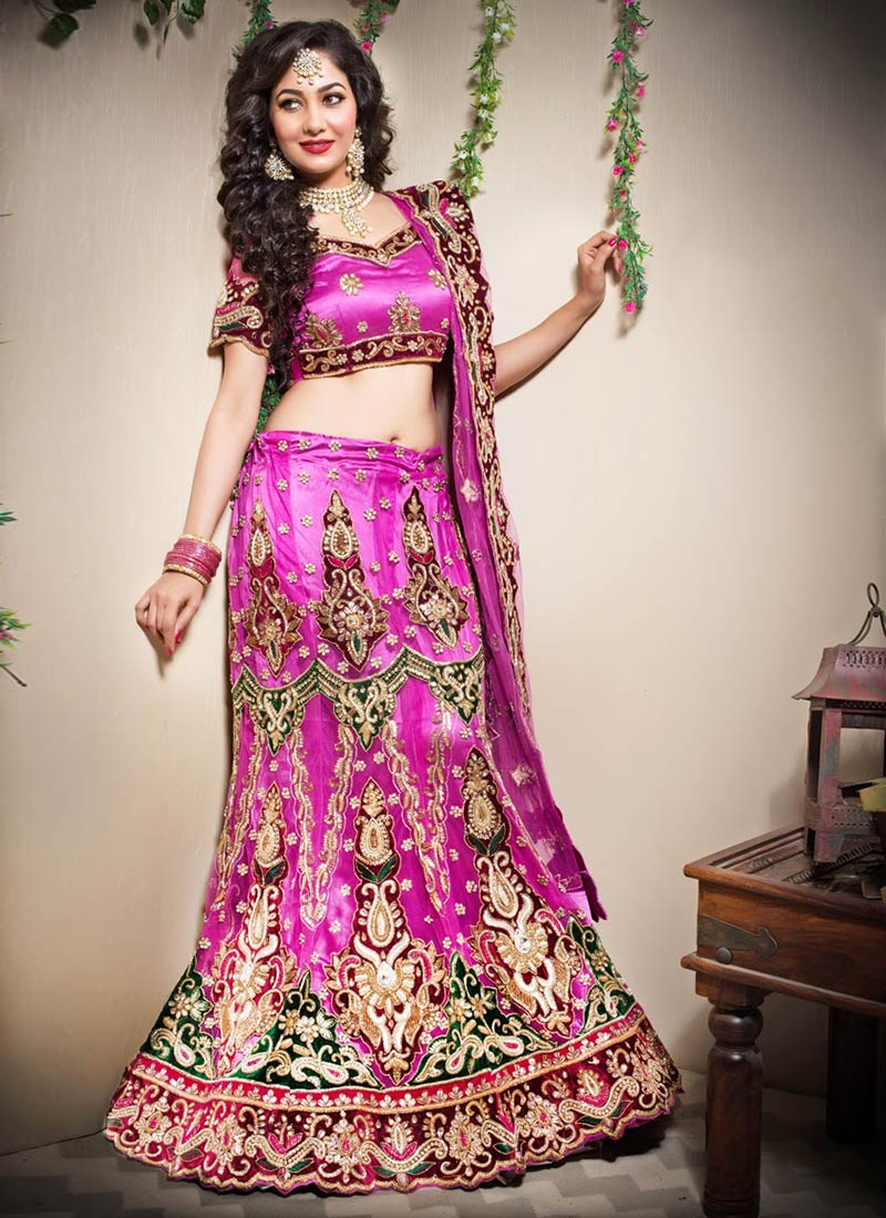 Fashion India: Lovely Fish Cut Lehenga Choli | Saree designs, Lehenga,  Gorgeous dresses