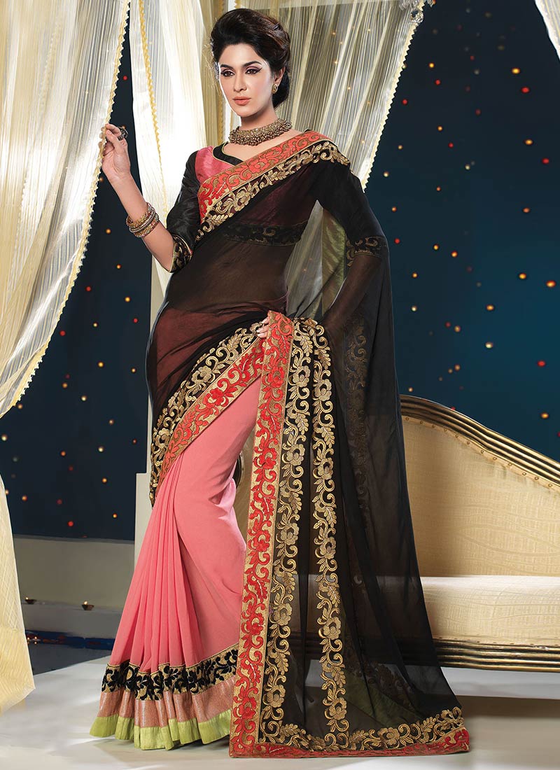 MultiColor Kasab Work Designer Saree -