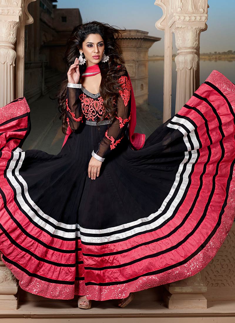 anarkali border design