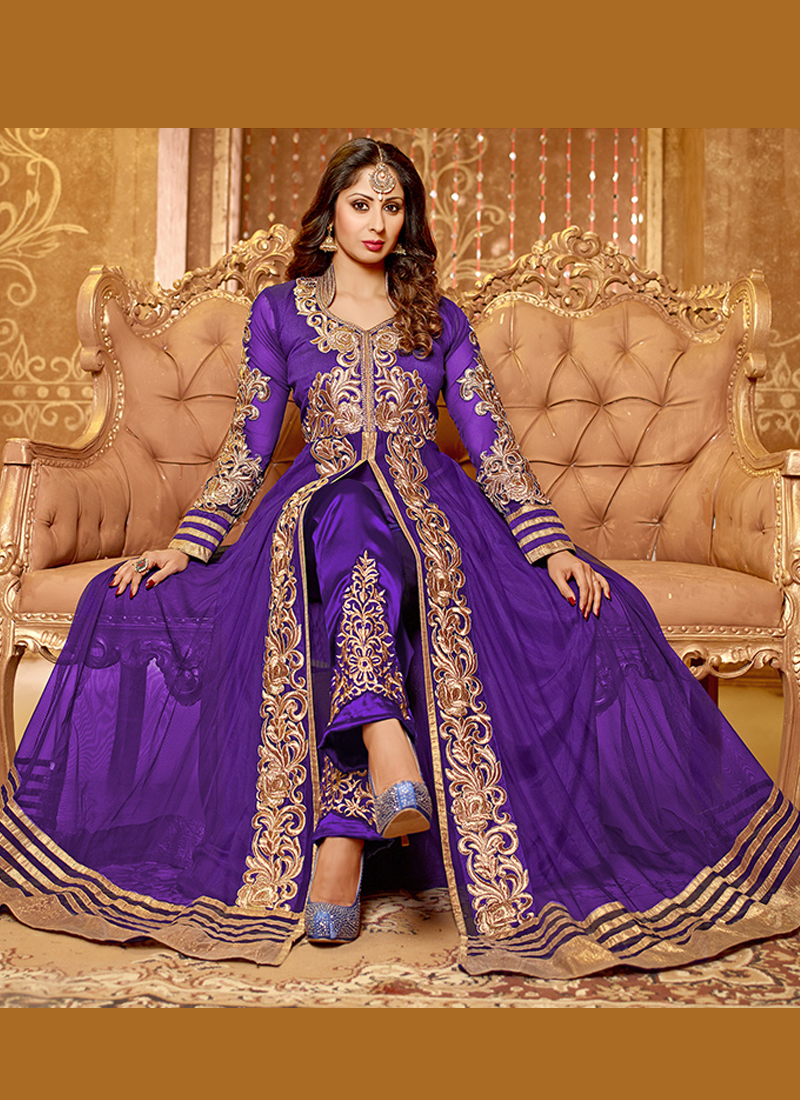 Pant style 2024 anarkali suits