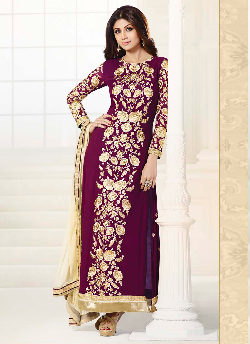 straight churidar suits