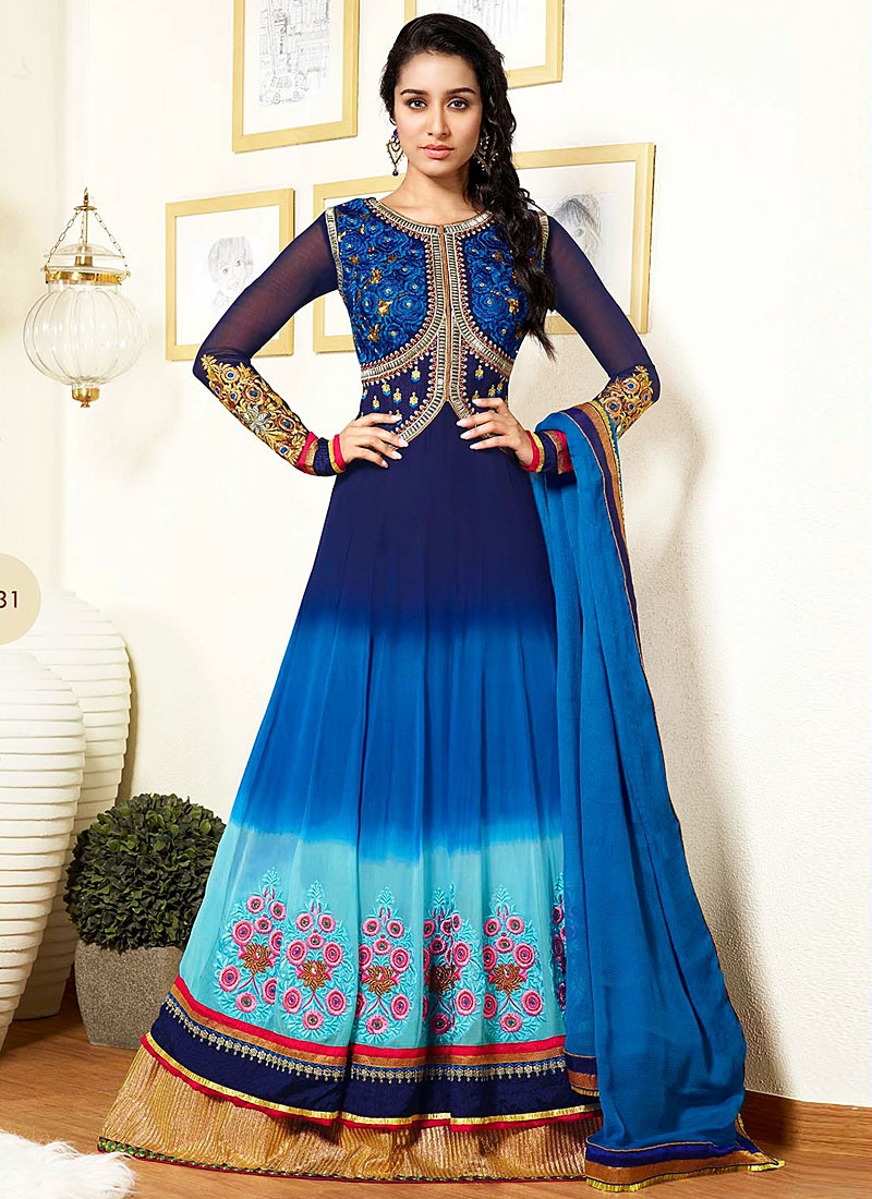 shraddha kapoor in anarkali suit