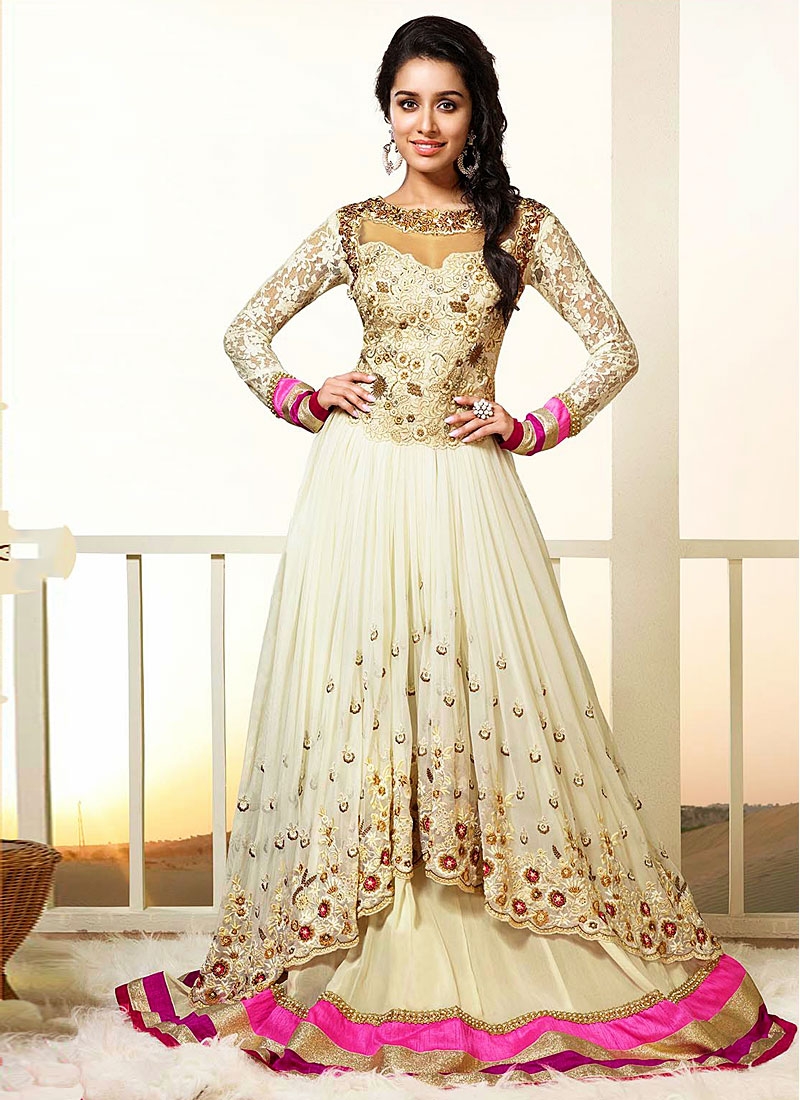 shraddha kapoor in anarkali suit