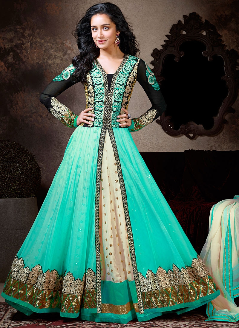 shraddha kapoor in anarkali suit