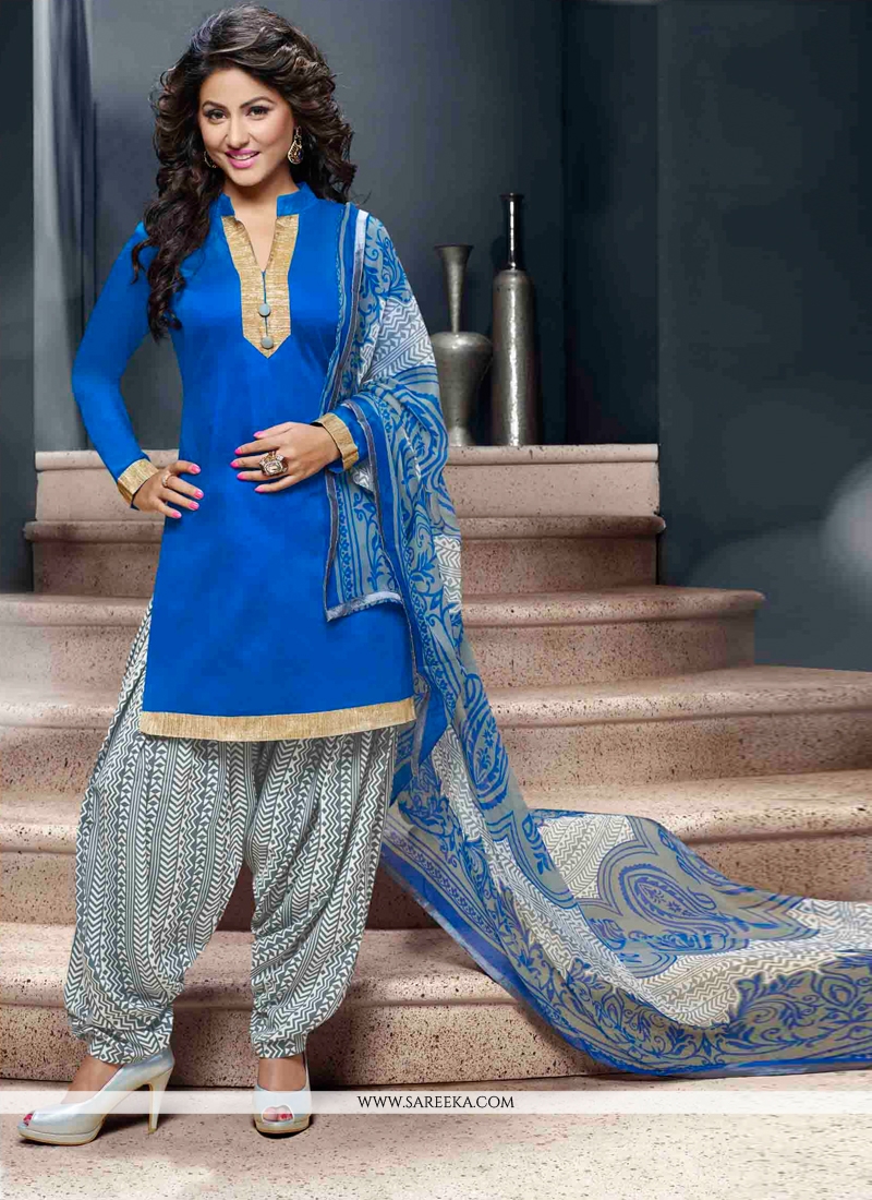 lace on punjabi suit