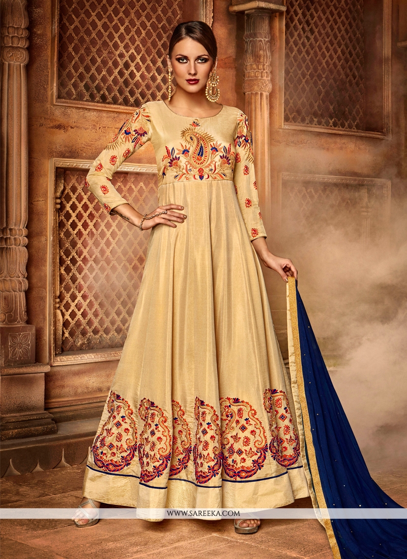 chiffon anarkali suits