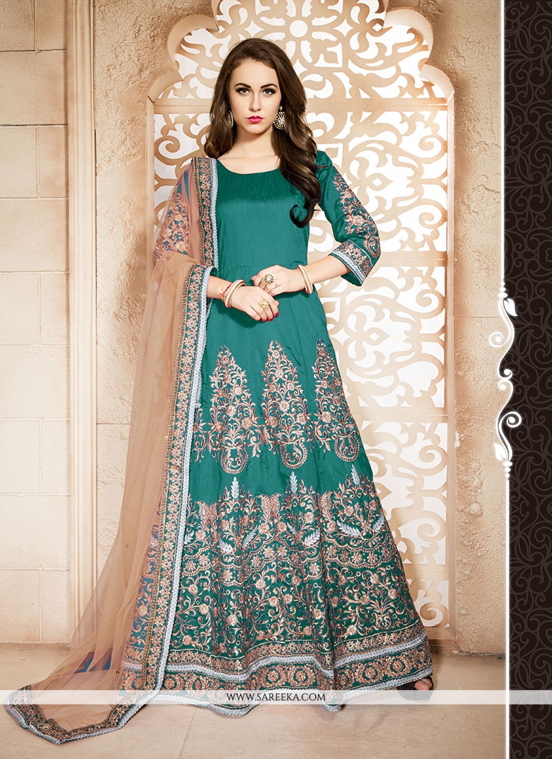 designer floor length suits