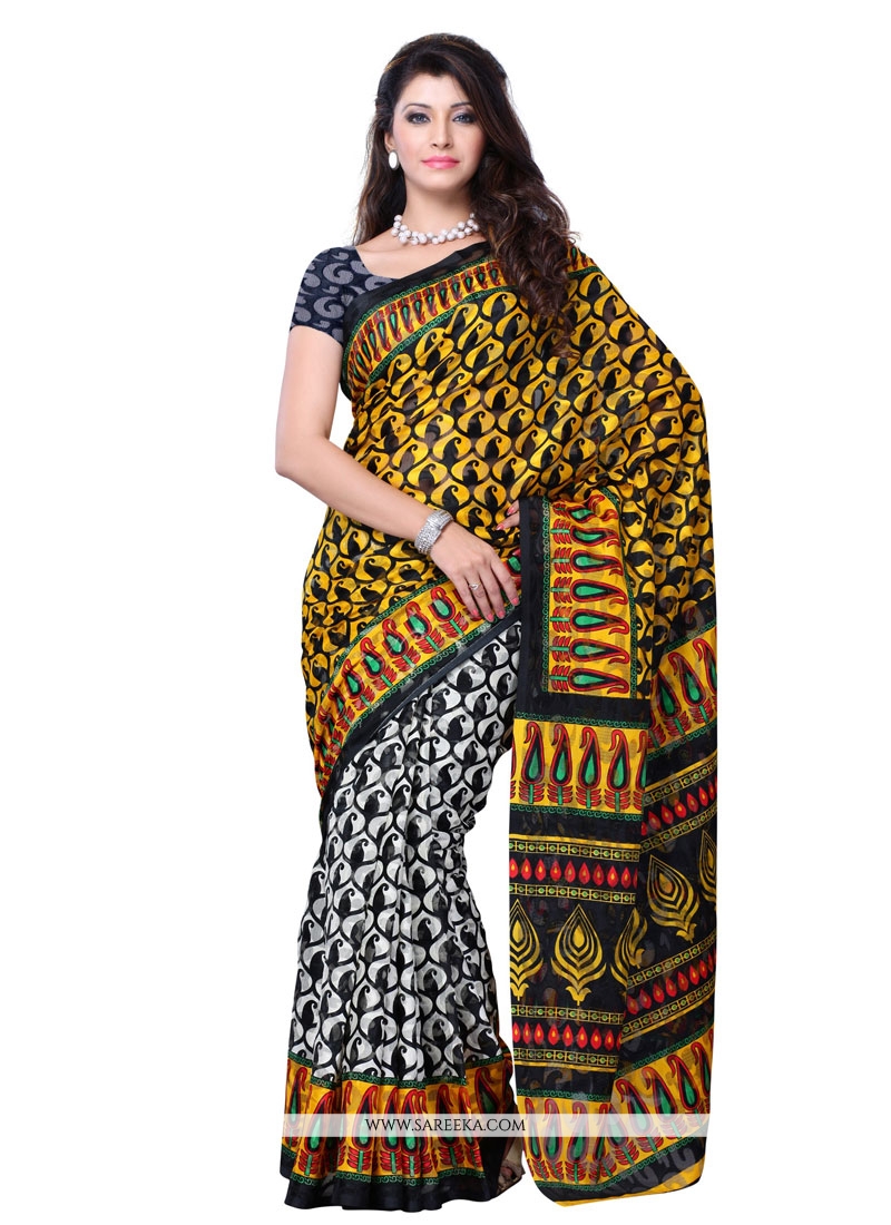 Art Silk Casual Saree