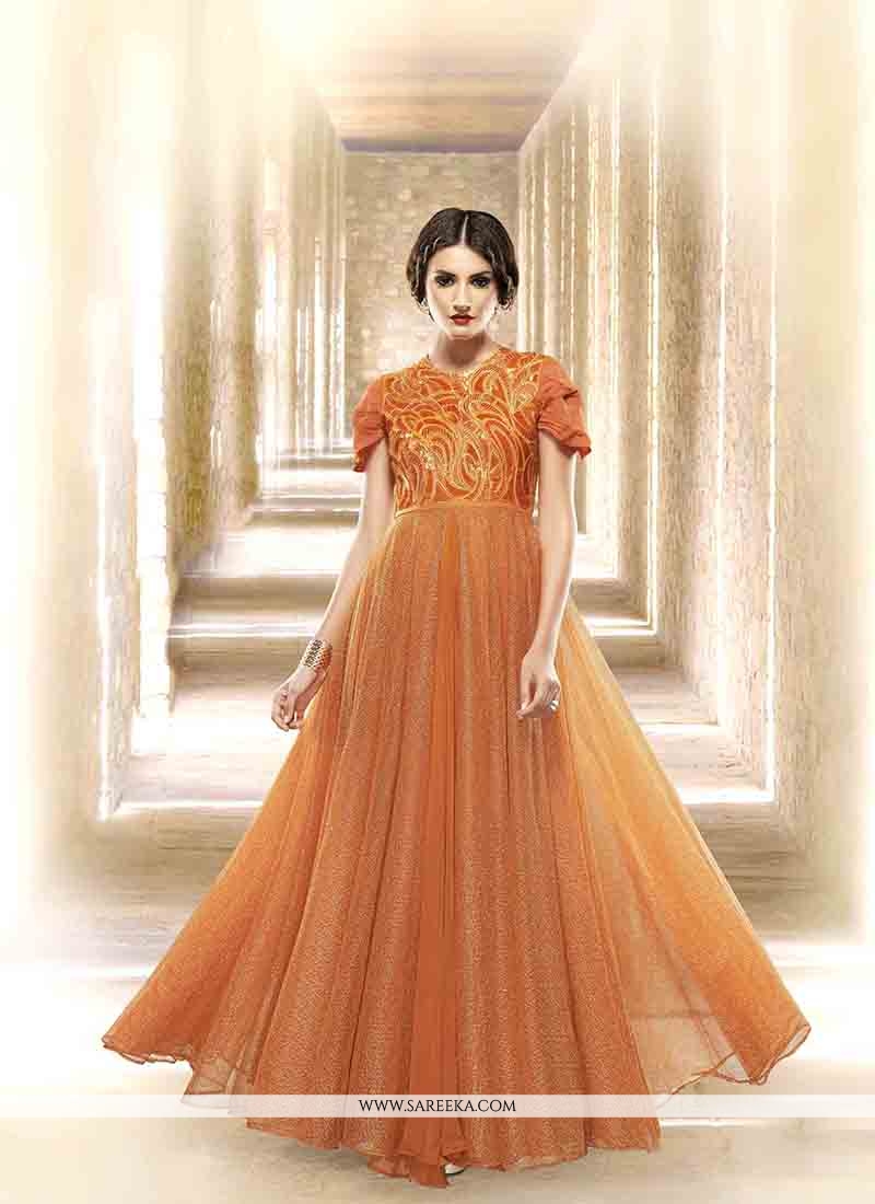 designer embroidered gowns