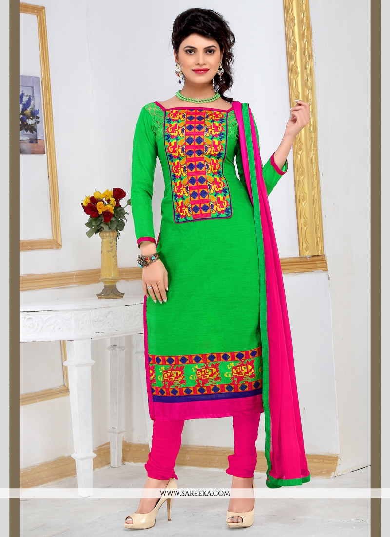 designer churidar materials online shopping