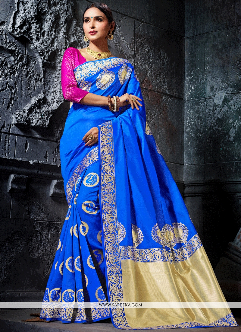 Buy Online Art Silk Traditional Designer Saree 65625